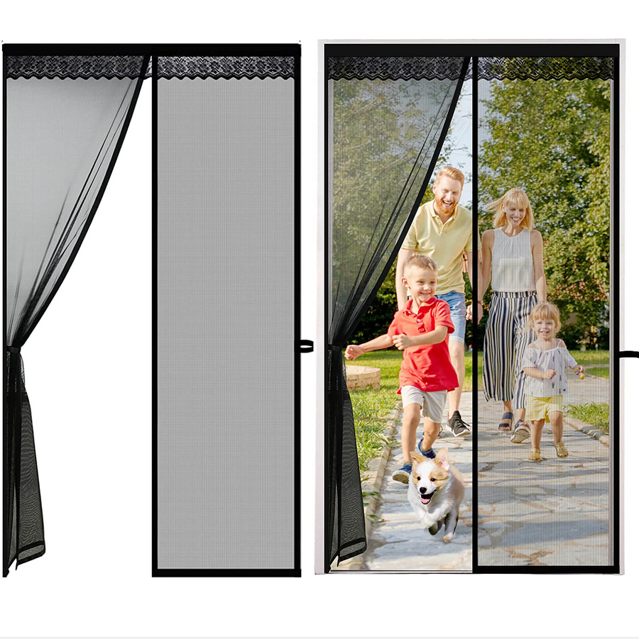 2 Pack Mesh Screen Door Fits 38