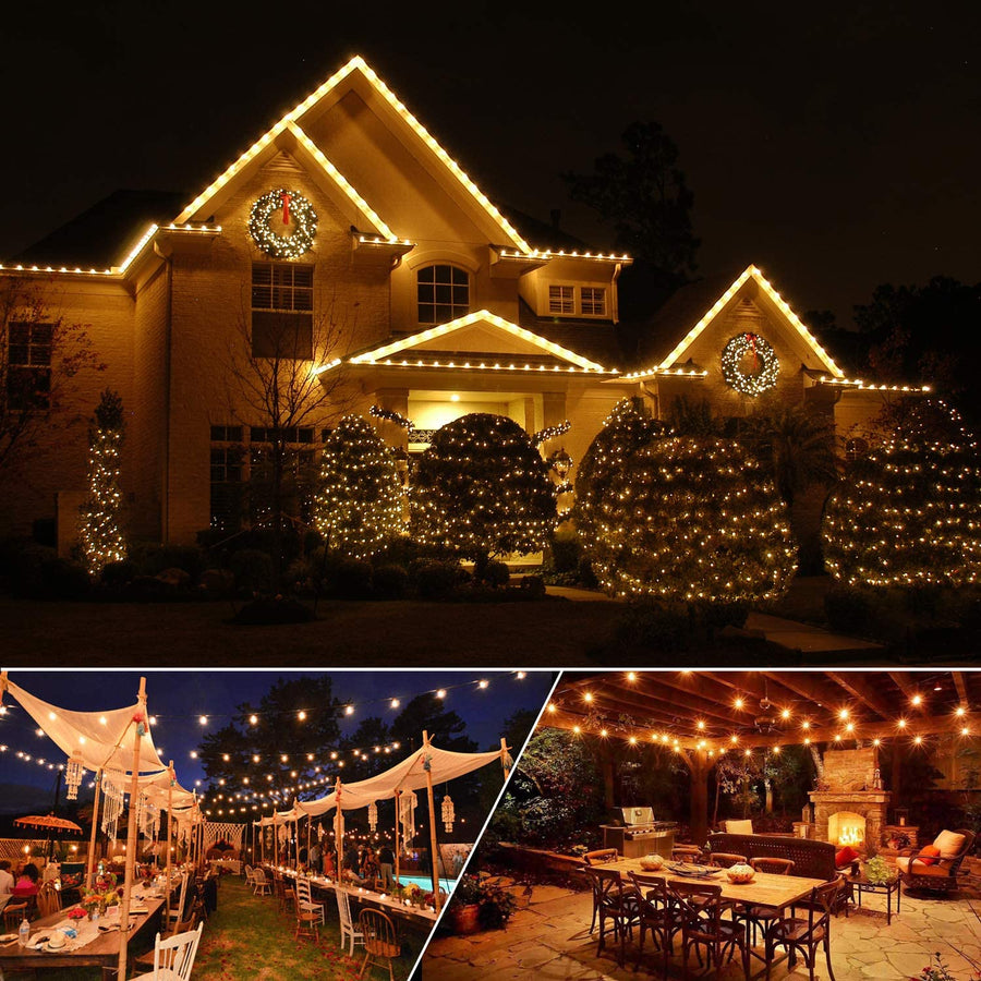 LED Fairy Lights Outdoor With Plug IP44